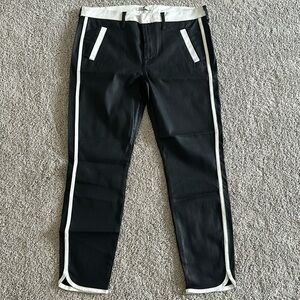 Black and white coated 7 for all man kind jeans